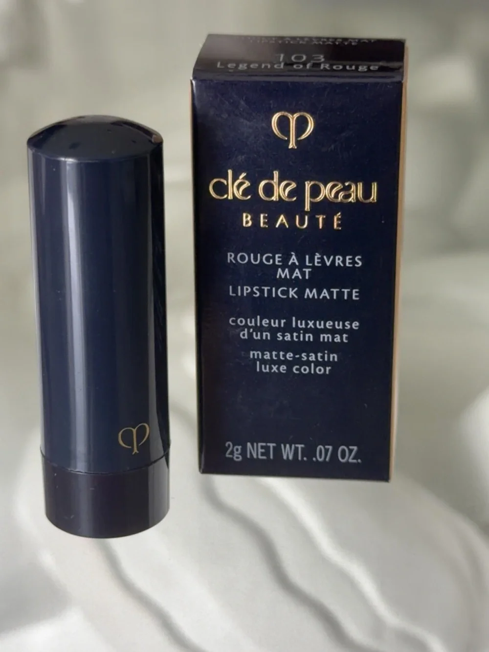 Matte Lipstick - Deep Navy Packaging (103)